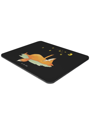 Mr. & Mrs. Panda Mouse Pad Fuchs Sterne ohne Spruch in Schwarz