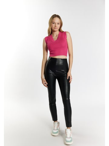 myMo Damen Strickpullunder in Pink