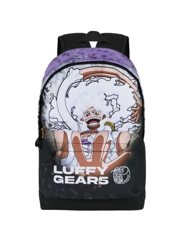 One piece Rucksack Ruffy Gear 5 in schwarz