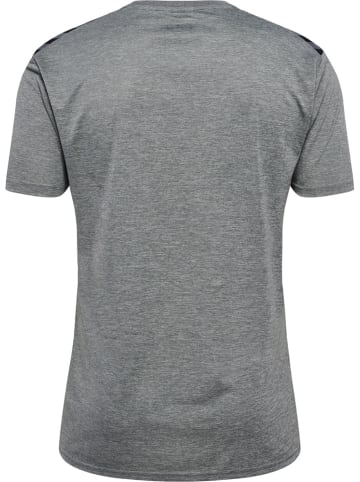 Hummel Sportshirt "Hmlauthentic Pl Jersey S/S" in Grau