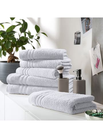 REDBEST Frottier Frottier-Set uni 6-tlg. New York in weiß