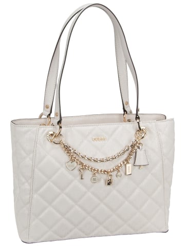 Guess Handtasche Libby Noel Tote in Off White