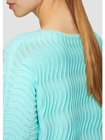 s.Oliver BLACK LABEL Strickpullover langarm in Türkis