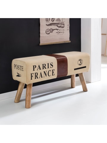 KADIMA DESIGN Design Turnbock Sitzbank CANVAS 91 x 51 x 30 cm