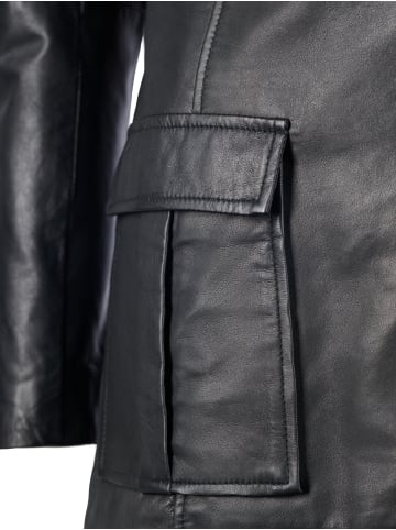 JCC Lederjacke DI-450 in schwarz