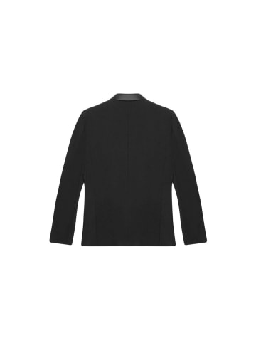 Schwarz Polyester Blazer