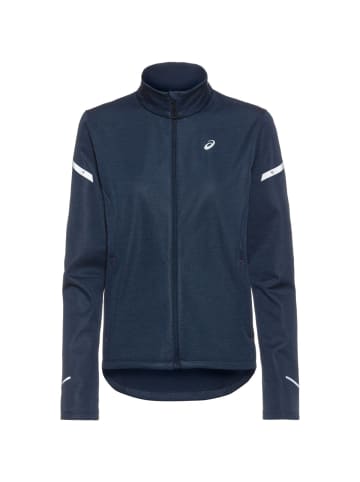 asics Laufjacke Lite-Show Winter Jacke in Dunkelblau