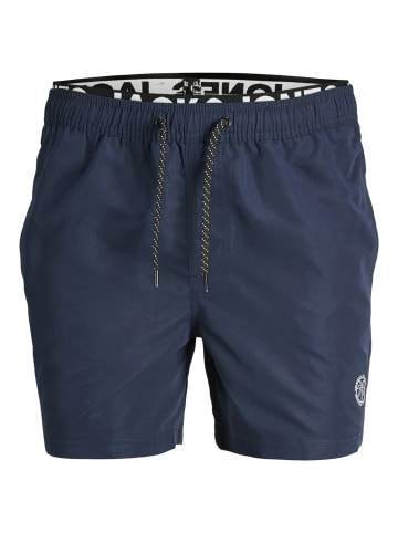 Jack & Jones Bade-Shorts 'Fiji' in dunkelblau