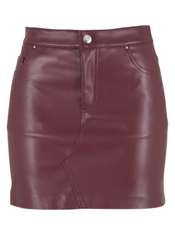 Noisy may Noisy may NMKATE NW PU SKIRT NOOS in windsor wine