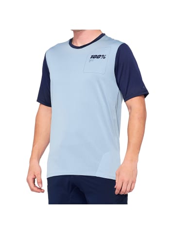 100percent M RIDESHORT SLEEVE JERSEY in Marine