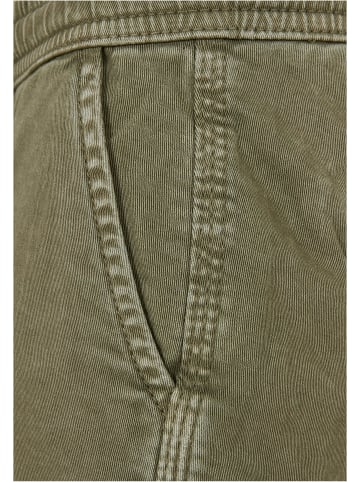 Urban Classics Urban Classics Herren Boys Strech Twill Joggshorts in olive