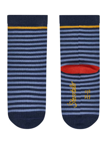 Sterntaler Socken 4er-Pack Auto in mittelblau