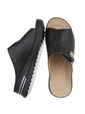 Ital-Design Sandale & Sandalette in Schwarz