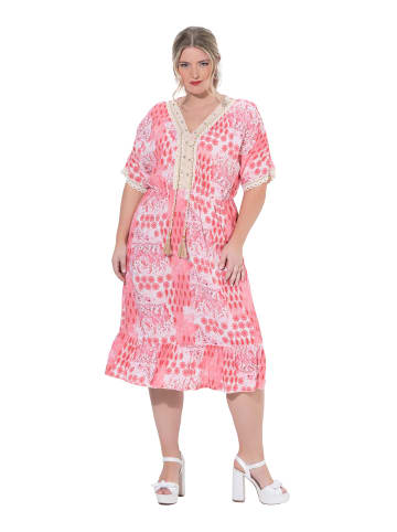 MIAMODA Midikleid in neon rot