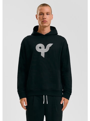 QS Sweatshirt langarm in Schwarz