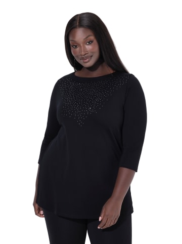 Ulla Popken Shirt in schwarz