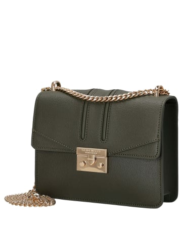 Seidenfelt Roros - Schultertasche 21 cm (soft cream) in olive