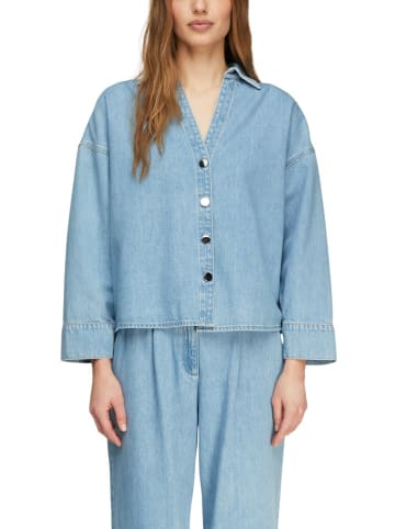 comma Bluse für Damen in blau