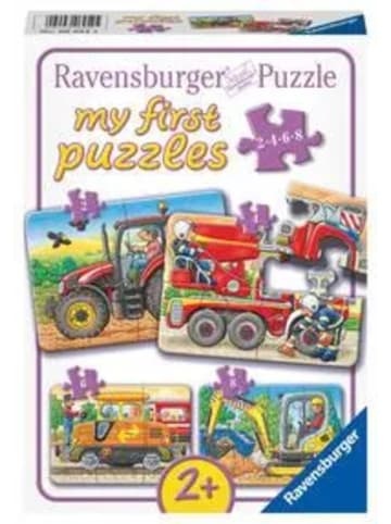 Ravensburger Bei der Arbeit. My first Puzzles. 4 Motive