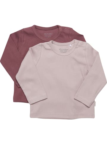 Minymo Kinder Longsleeve in Rosa