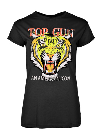 TOP GUN T-Shirt TG20214002 in black