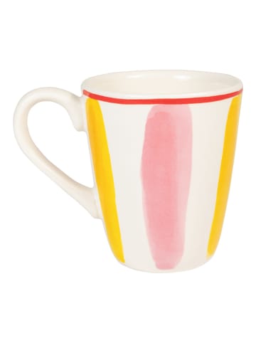 Blond Amsterdam Becher Streifen PY in Rosa - 350 ml