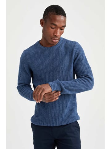 DeFacto Strickpullover REGULAR FIT in Indigo