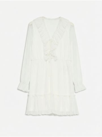 Vero Moda Kleid mit Schößchen in Snow White