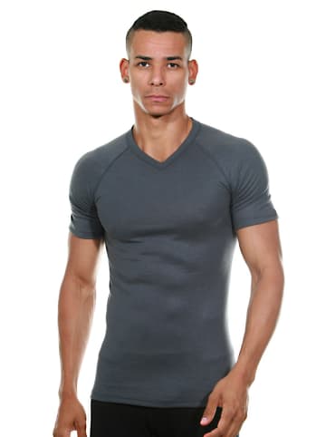 Oboy T-Shirt U91 THERMAL in anthrazit