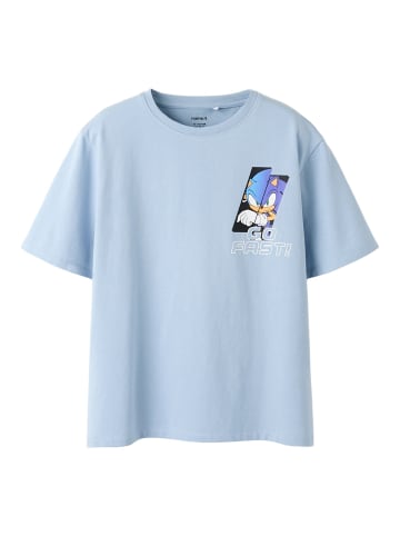 name it T-Shirt in Blue Fog