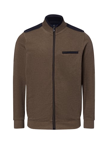 Andrew James Sweatjacke in camel