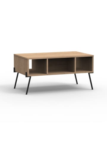 CALICOSY Couchtisch EVAN in Helles - (W) 100  x (H) 50.5  x (L) 60  cm