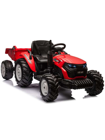 Wisam HC-306 Roter Batterietraktor mit 24-V-Anhänger