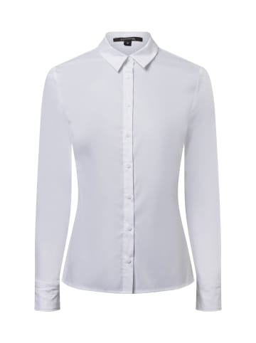 comma Stretchbluse in weiß