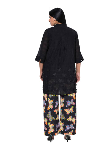 Ulla Popken Longtunika in schwarz