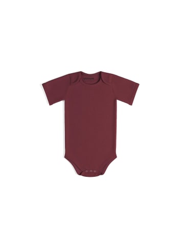 Sämann Baby Body aus 100% Bio-Baumwolle Schlupfbody kurzarm gerippt Raspberry