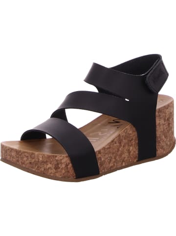 Blowfish Keilsandalette in schwarz