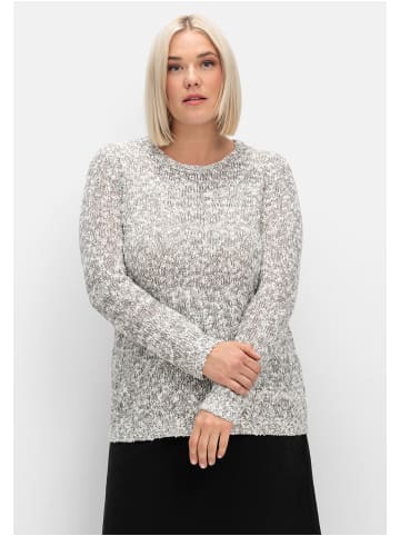sheego Pullover in anthrazit