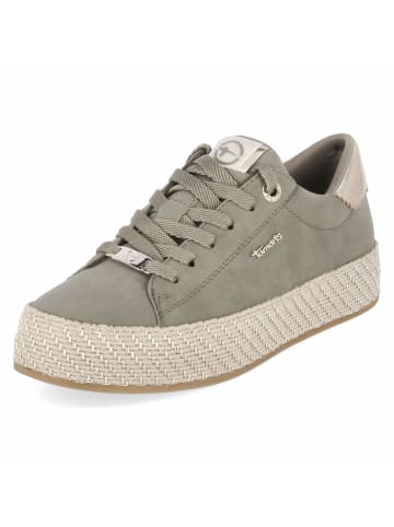 Tamaris Schnürhalbschuh in green