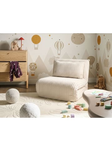 Beliani Einzelsofa LYSEKIL in Weiß - (W) 82 x (H) 70 x (L) 74 cm