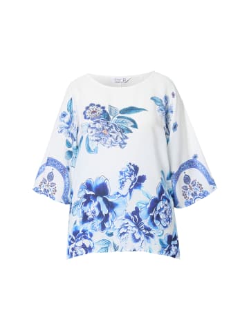 MIAMODA Bluse in schneeweiß