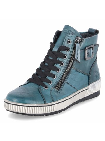 remonte Schnürstiefel  in blau
