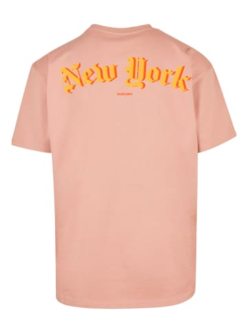 F4NT4STIC Heavy Oversize T-Shirt New York Orange OVERSIZE TEE in amber