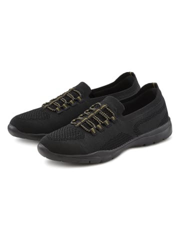 LASCANA Sneaker in schwarz