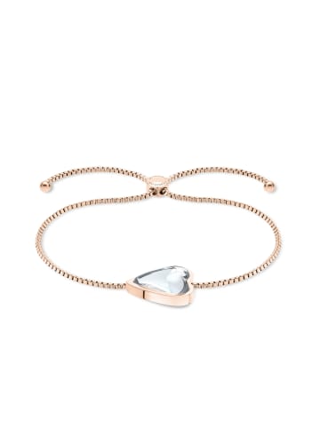 LIEBESKIND BERLIN Armband - Glass Heart in roségold