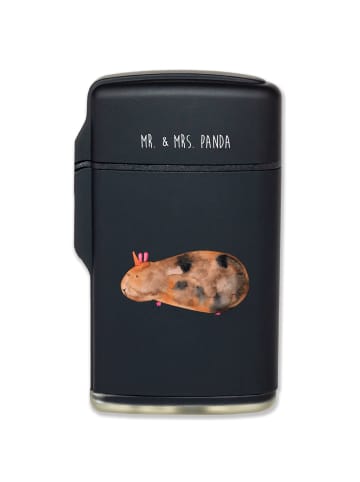 Mr. & Mrs. Panda Feuerzeug Einhorn Meerschweinchen ohne Spruch in Schwarz