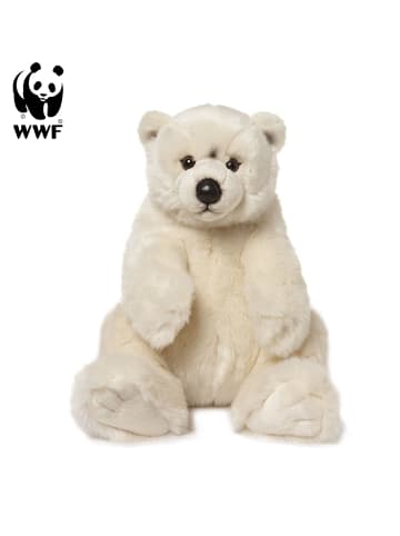 WWF Plüschtier - Eisbär (sitzend, 22cm) in weiß