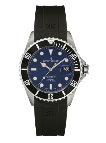 Revue Thommen Analoguhr für Herren in schwarz