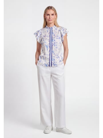 usha WHITE LABEL Women Blouse in Blue White