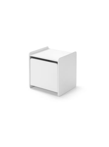 58 aufm Kessel NACHTKOMMODE Karilynn 40x36x41 Nachtkonsole MDF Weiß